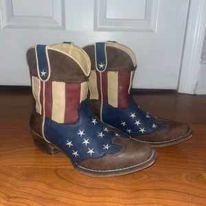 Women’s American Flag Cowboy Boots